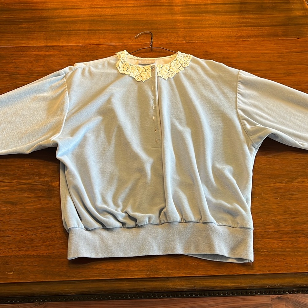 Vintage 50’s-60’s long sleeve blouse